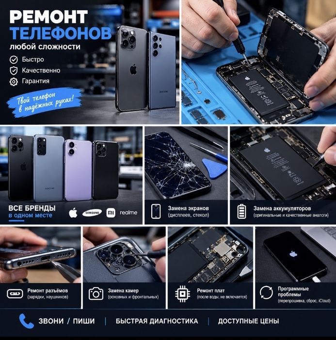 Ремонт телефонов