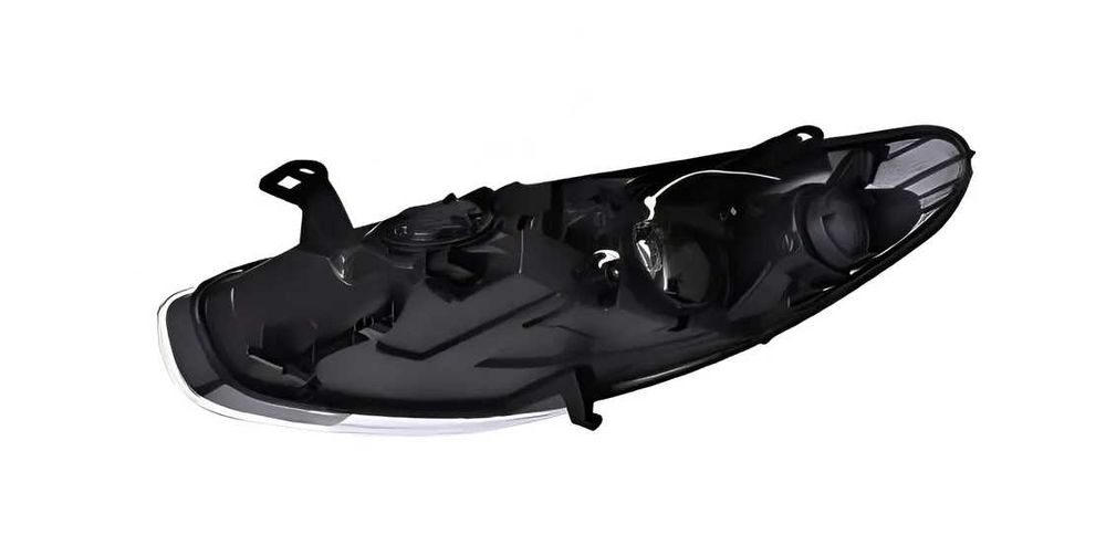 Фарове Фар за Renault Fluence 2013 - 2015 / Рено Флуенс с Хром Рамка