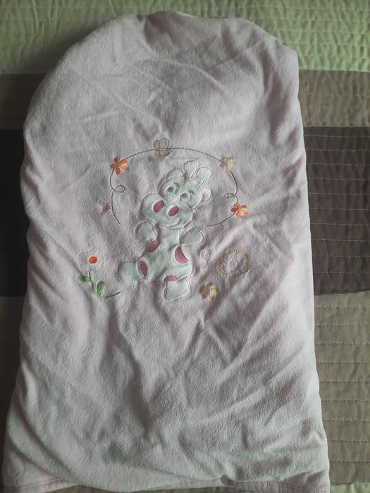 Зимно ватирано портбебе за момиче Bebetto с копчета