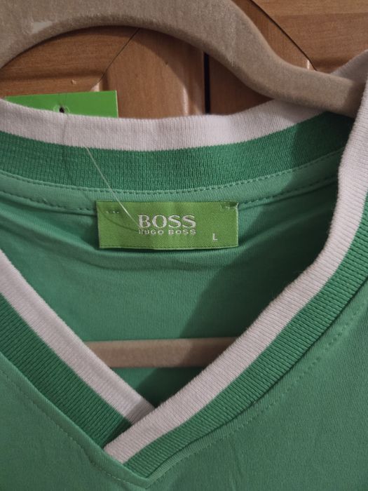 Нова тениска BOSS Hugo Boss – L размер, зелена