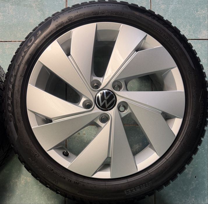 Roti/ jante aliaj R17 originale VW Golf 8 model Belmont 205/50/17