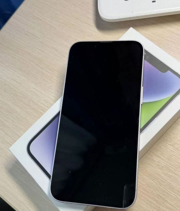 Айфон 14 85% сиреневый