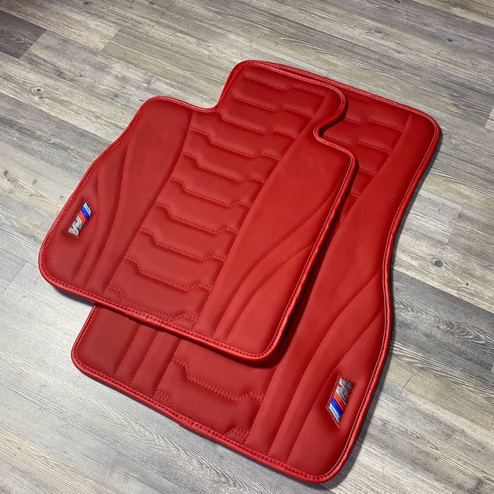 Оригинальные коврики из экокожи