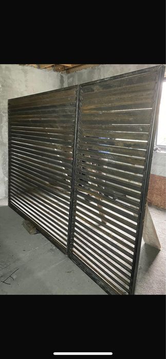 Porti metalice din rectangulara