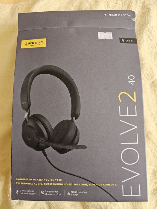 Гарнитура Jabra Evolve2 40 USB-C, б/у
