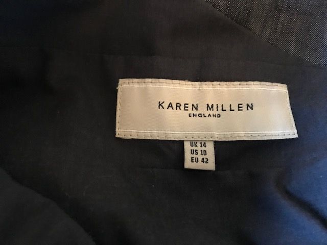 Rochie Karen Millen Denim Dark Blue