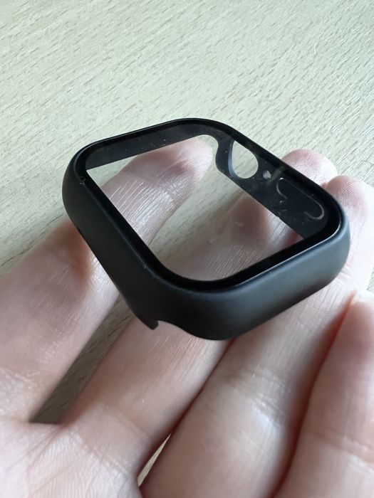Черен предпазващ кейс за Apple Watch 41 mm