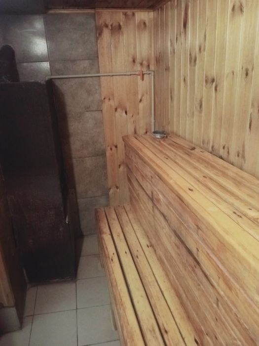 Семейная баня на дровах