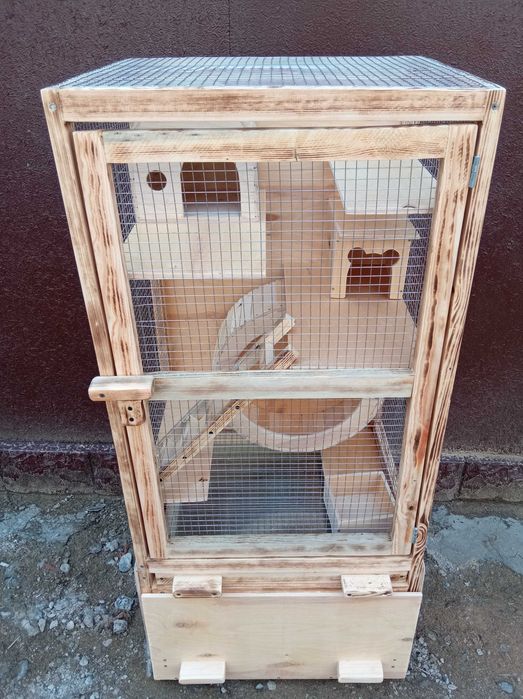 Клетка для шиншилл с ящиком
