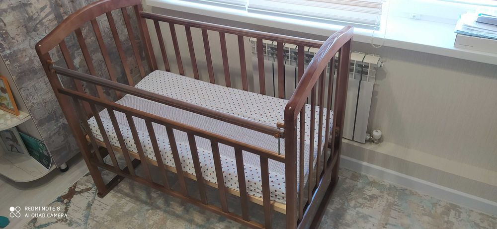 Детский деревянный манеж