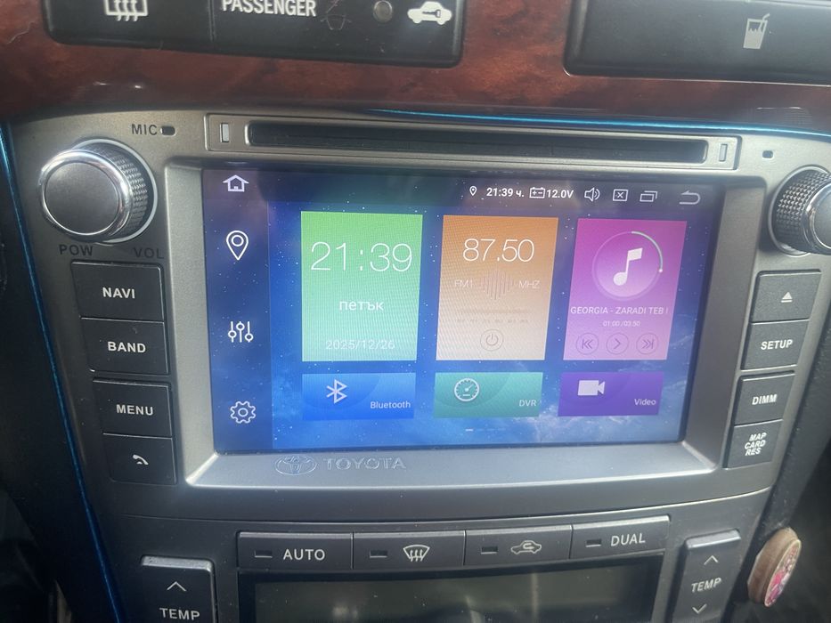 Мултимедия за тойота авенсис т25