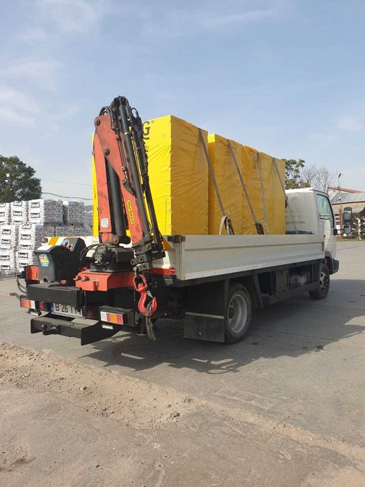 Transport marfa autoutilitara / camion cu macara