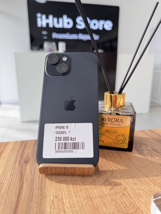iPhone 15 • 128GB / 88% Black Айфон 15 • 128 гб / 88% черный