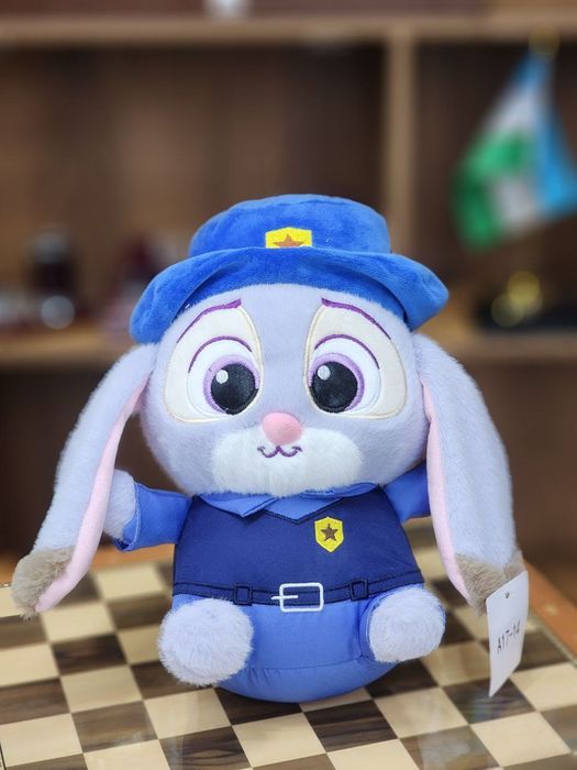 Мягкая игрушка Джуди Хопс из Зверополиса с мягким ПП-ватином, игрушка
