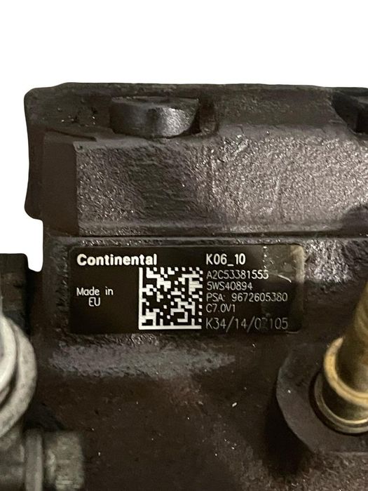 Pompa Inalta Presiune Peugeot 308 Sw 4E_, 4H_ 2007 - > 1.6 Hdi 9Hr (Dv6C) 9672605380