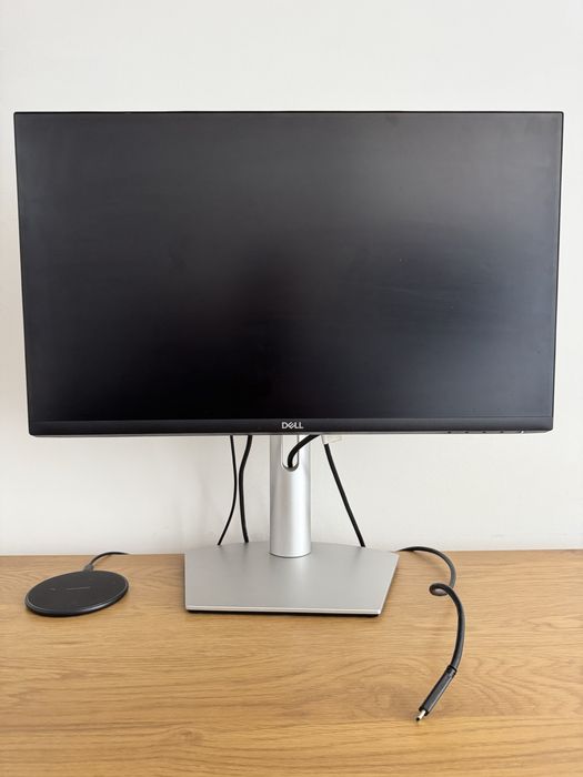 Dell S2422HZ – 24″ IPS монитор с Full HD камера, USB-C и 65W зареждане – като нов