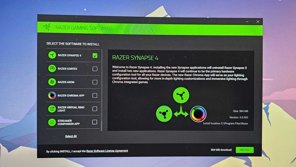 Tastatura gaming mecanica Razer Elite RGB, switch optic clicky