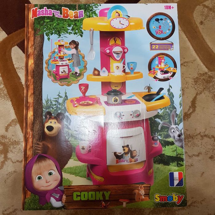 Кухня Smoby, Cooky Маша и мечока