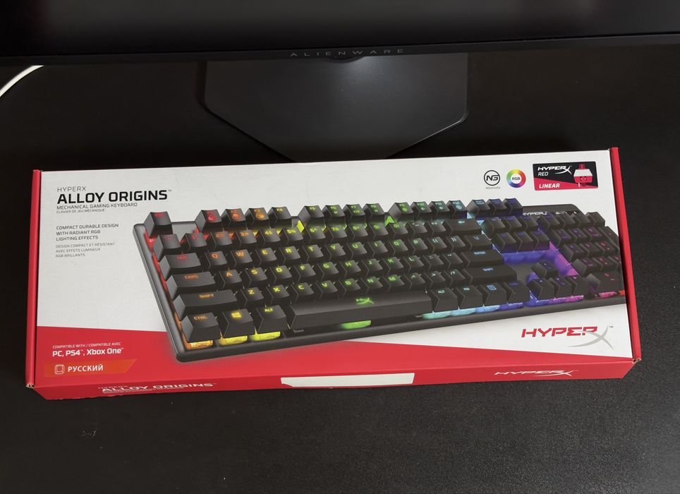 Клавиатура HyperX Alloy Origins 100 [Red Switch]