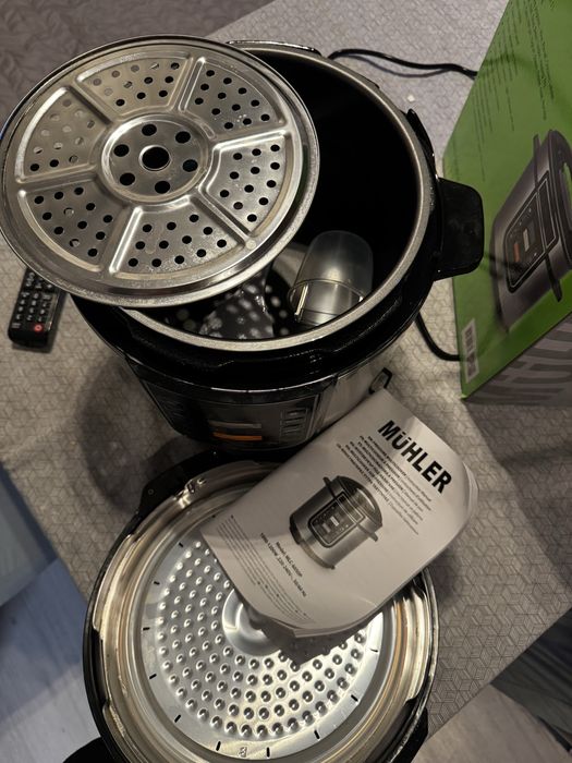 Muhler Pressure Multicooker 5L / 6L – НЕИЗПОЛЗВАН-НОВ