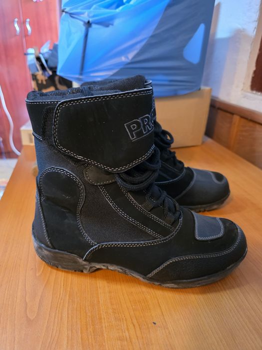 Ghete moto PROBIKER marime 39, negre, stare foarte buna