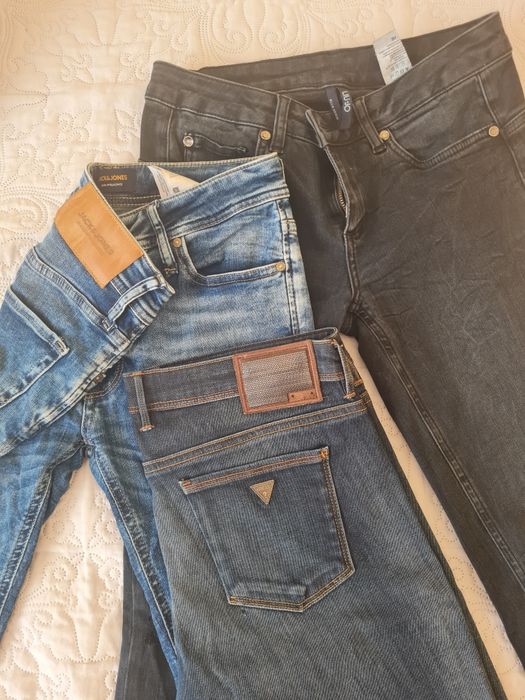 Дамски дънки слим