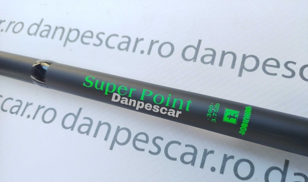 SET 4 Lansete Robinhan Super Point Carp SLIM 3,90M 3,75Lbs  3tronsoane