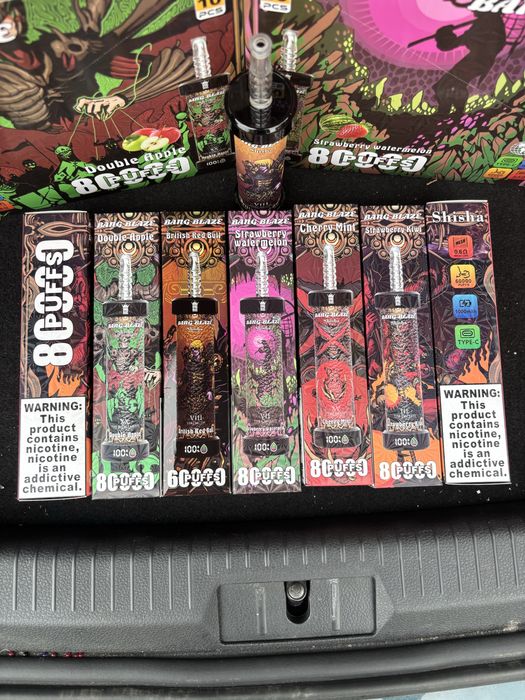 Vape narghilea Bang Blaze 80.000 puffs!!