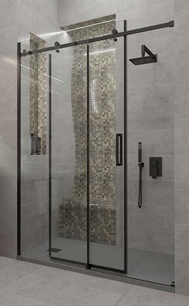 Душевые кабины из калённого стекла