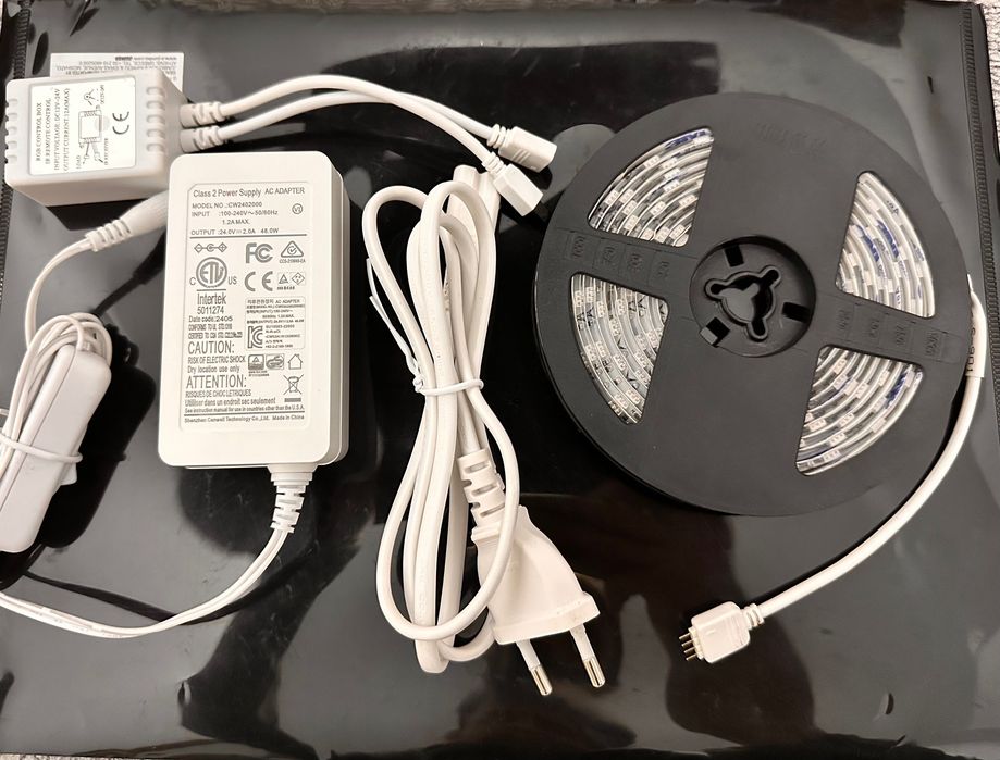 Kit Bandă LED RGB IP65