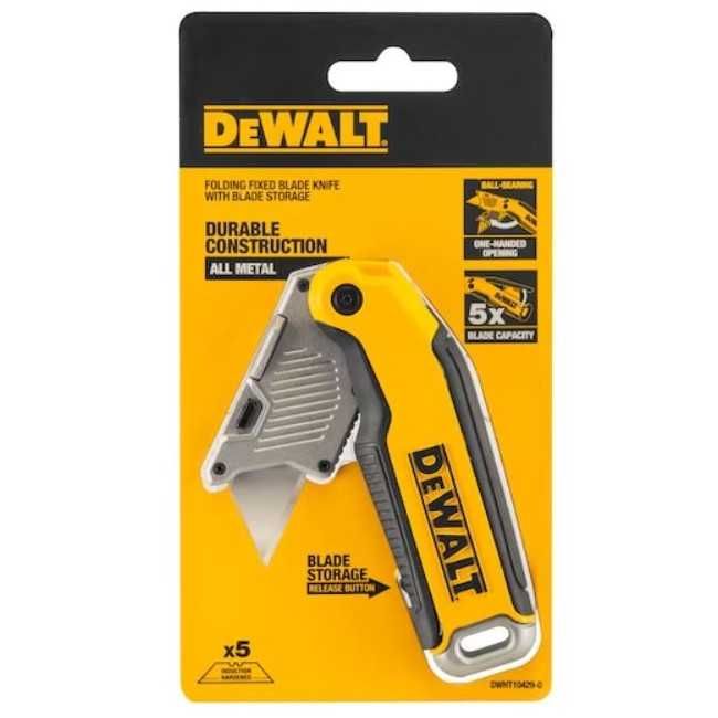Нож макетен сгъваем DeWALT DWHT10429-0