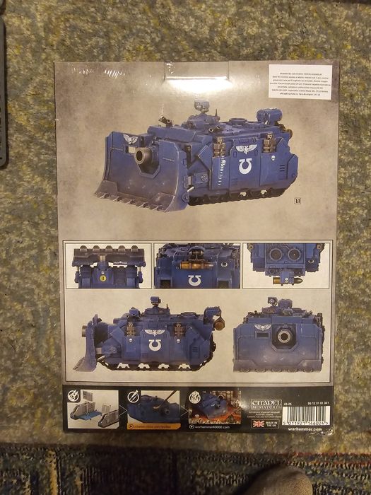 Warhammer 40k – Space Marines Vindicator (tanc nou, nepictat)