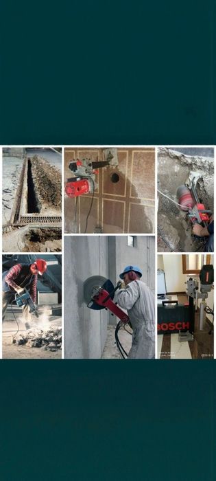 Almazne rezk beton kesish va kesish алмазне резка и бур