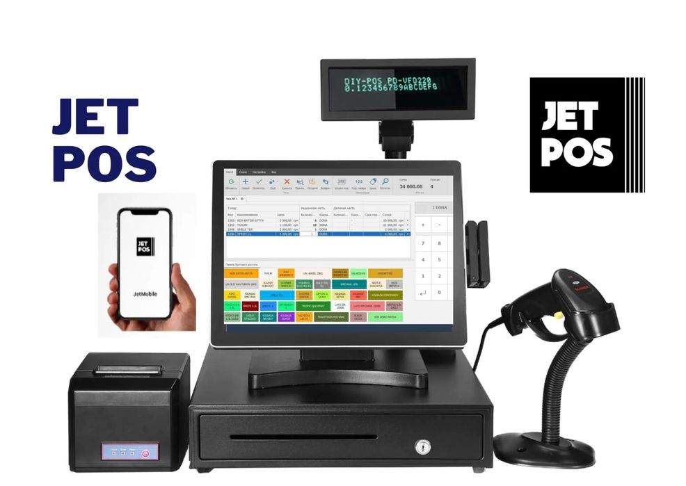 Kassa Aparat Monoblok Pos iiko jowi rpos easytrade