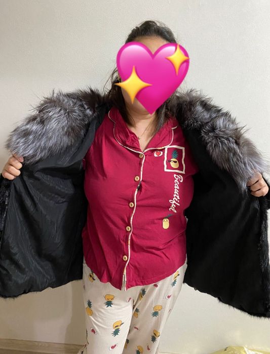 Продам шубу черного цвета