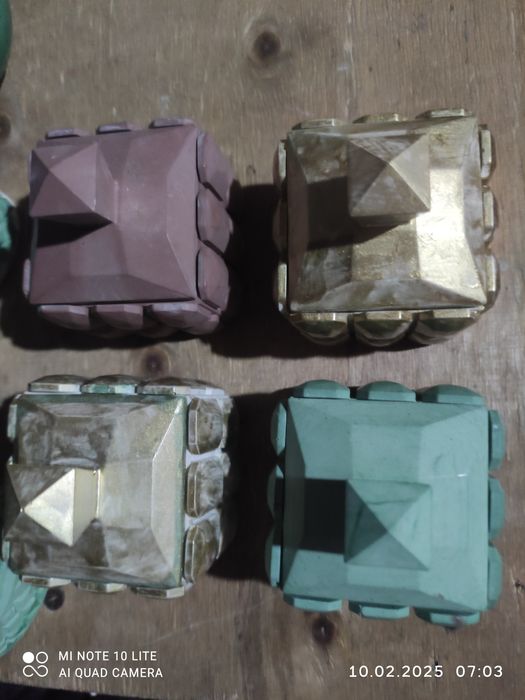 Шкатулки Для свечей и золотие украшения