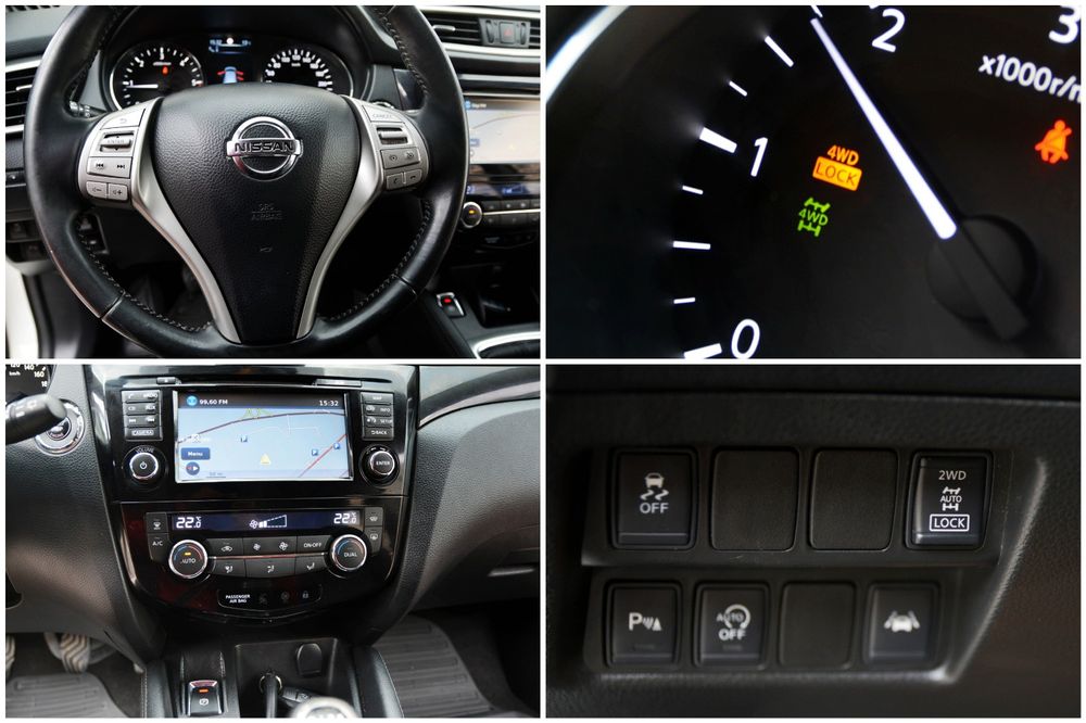 Nissan Qashqai Tekna 4×4 1.6Dci 131CP 2015  Alb Perlat