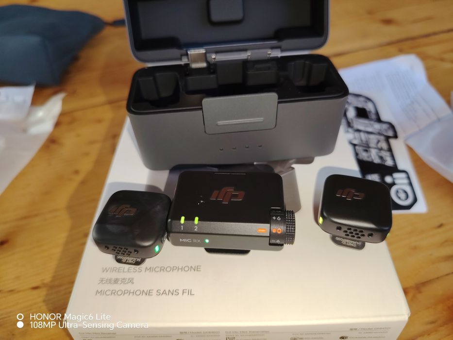 Dji Mic Mini lavaliere wireless noi