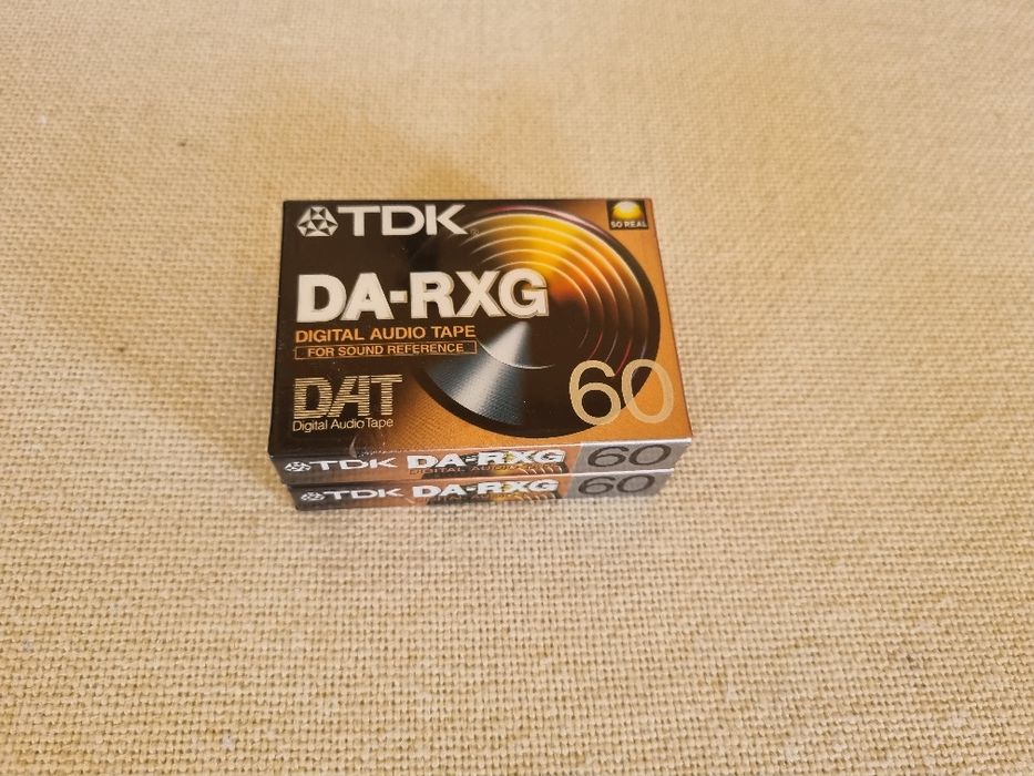 Pachet 2 buc Casete Audio DAT TDK. Noi. Sigilate