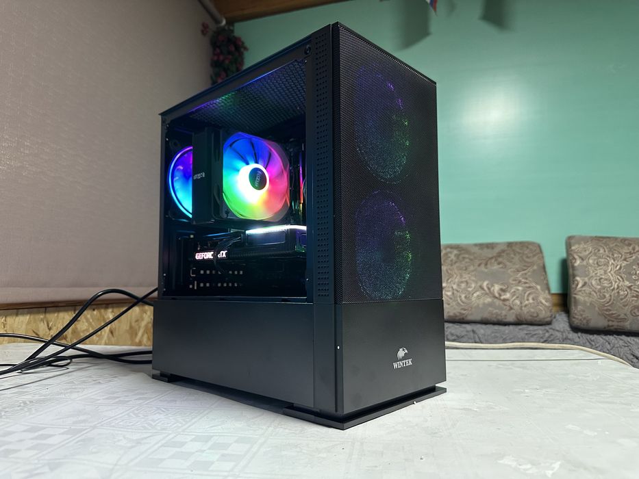Игровой компьютер intel Core i5-10400/16Gb/SSD 1TB/RTX 3060 12Gb GDDR6