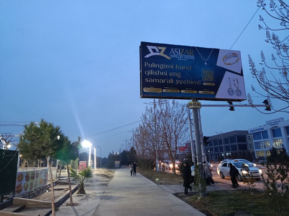 Bilbo'rdlarda reklama | Лед экран, билборд реклама