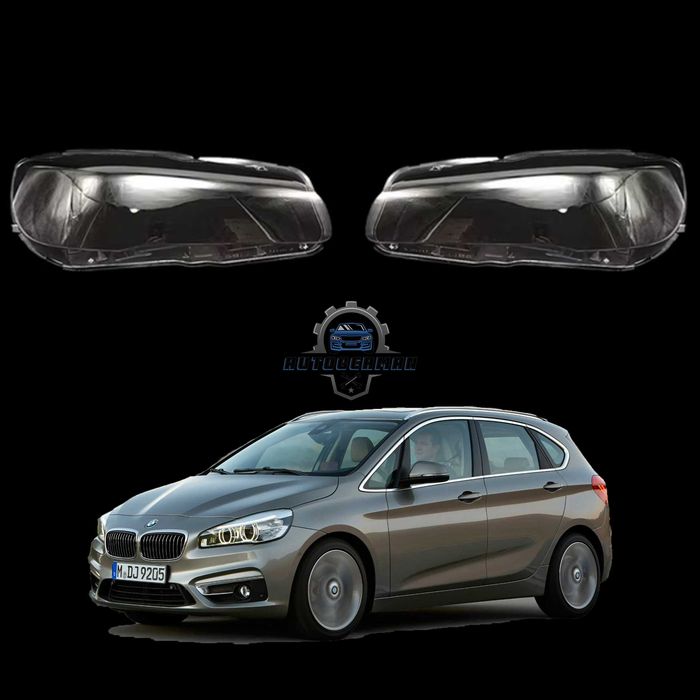 Капаци фарове BMW 2 Series F45 F46 (16) стъкло фар крушки БМВ 2 Серия Ф45 Ф46 xenon