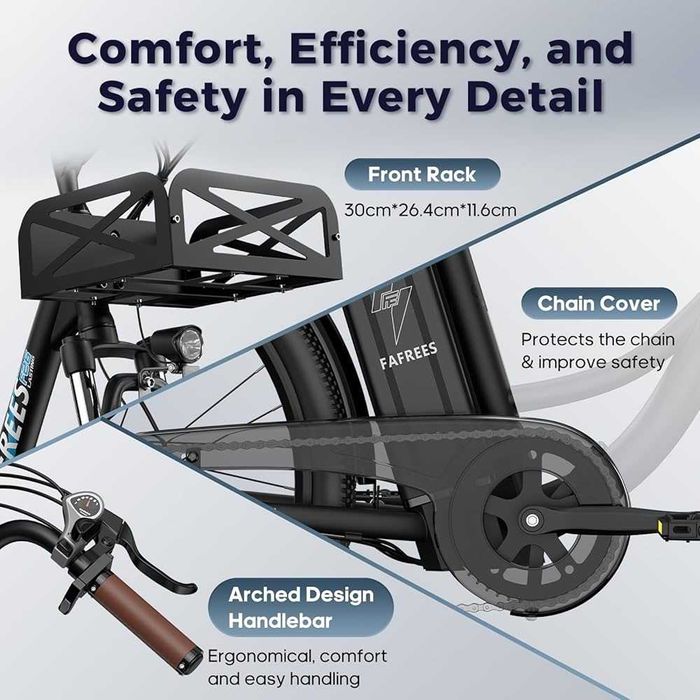 Електрическо колело FAFREES F26 Lasting 380W 36V 20.3Ah