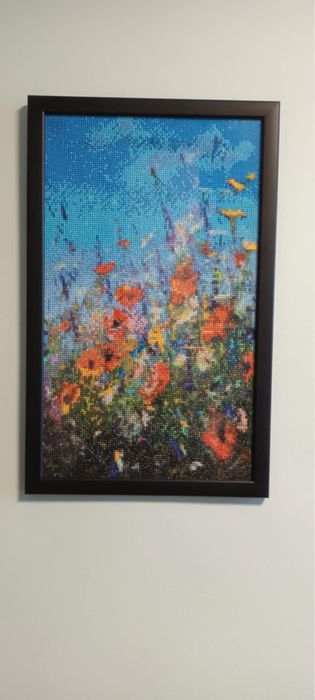 Картина 30/50 ръчно редена с диамантени гоблени