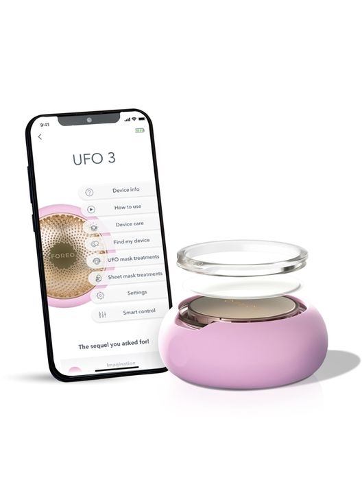 НОВ! FOREO UFO™ 3 Mini уред за терапия на лице + 6 МАСКИ