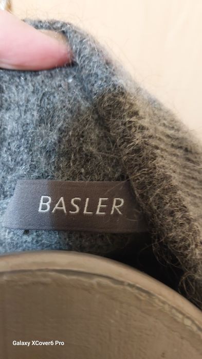 Пуловер BASLER. размер М/L. 31%MOHAIR 26% SCHURWOLLE.
