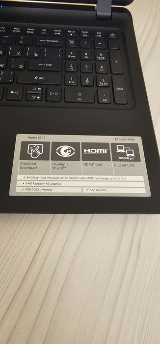 Ноутбук Acer AMD A9