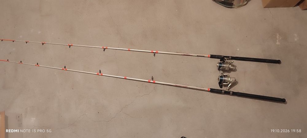 Vând set lansete trabuco+ mulinete