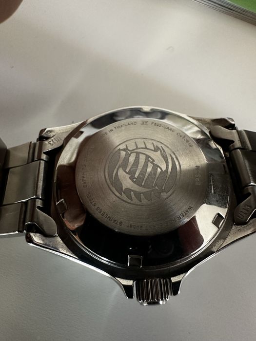Orient Mako III green automatic