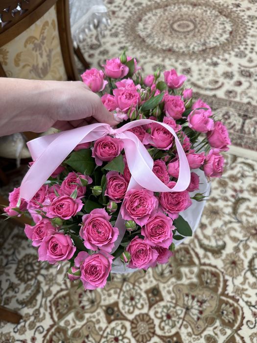 Корзина с цветами